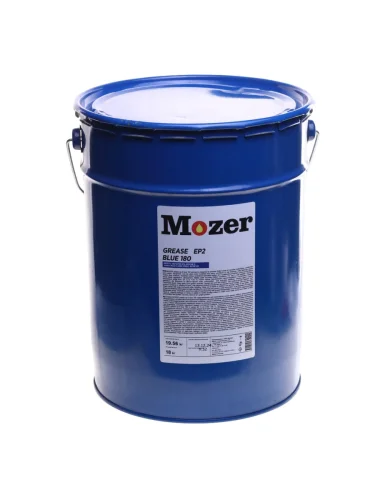 Смазка литиевая высокотемпературная GREASE EP 2 18кг (синяя) MOZER MOZER 4631965