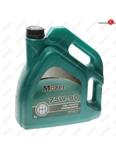 Масло трансмиссионное GL-5 Kinetic 75W90 псинт 4л MOZER MOZER 4635901