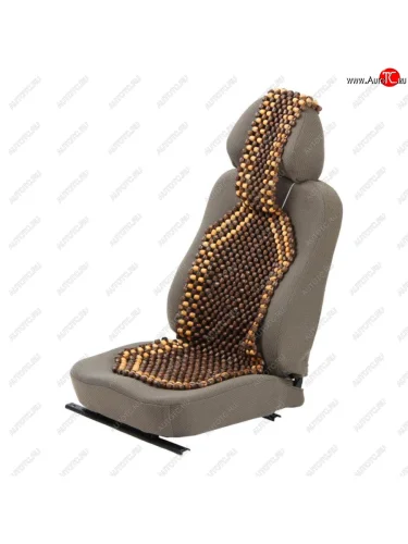 Накидка на сиденье массажная деревянная с сеткой черная NOVA BRIGHT NOVA BRIGHT 46861