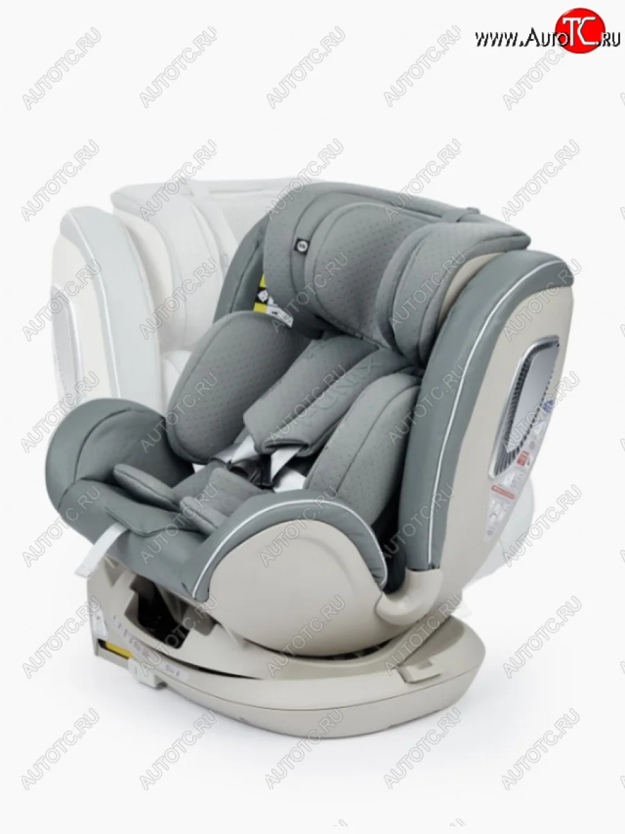 Автокресло детское 0-36кг (0+I-ll-IlI) 0-12лет dark green I-UNIX Isofix с боков.доп.защит.HAPPY BABY HAPPY BABY 4690624042225  с доставкой в г. Самара