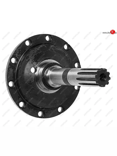 Вал УАЗ-3151 ведомый колесного редуктора заднего моста левый L=185 NO NAME 469-2407123-01