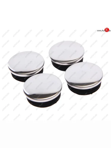 Колпачок диска колесного центральный хром 47-50 комплект 4шт. TORINO TORINO 47-50