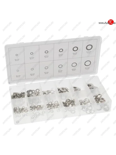 Набор шайб 350шт. СИБРТЕХ СИБРТЕХ 47614