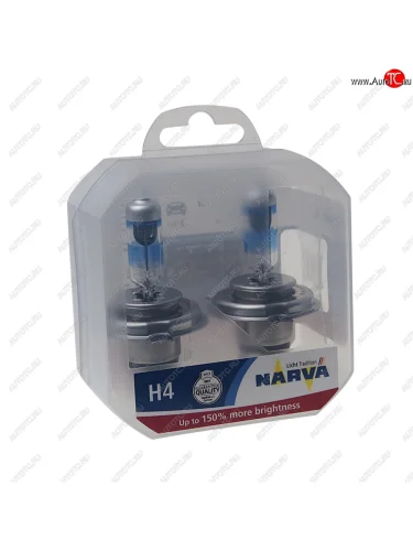 Лампа 12V H4 6055W P43t +150% бокс (2шт.) Range Power 150 NARVA NARVA 480692100
