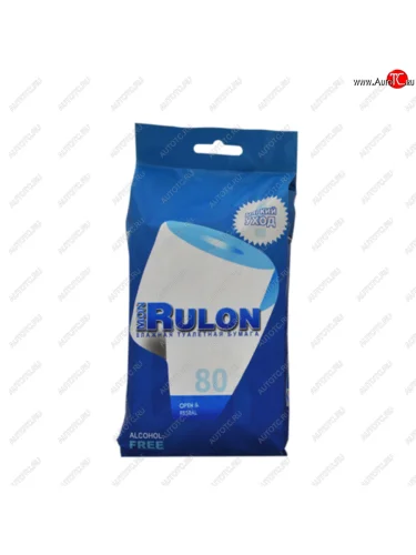 Бумага туалетная влажная 18х18см в мягкой упаковке 80шт. АВАНГАРД АВАНГАРД 48124