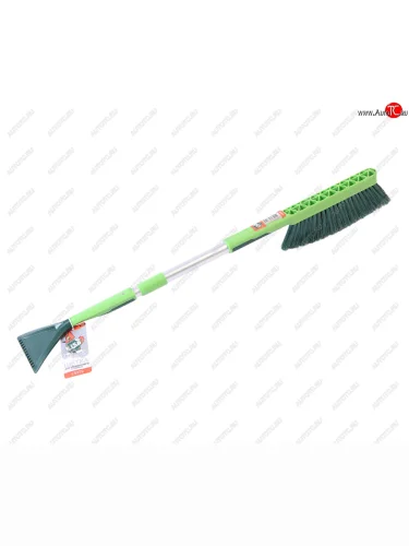 Щетка со скребком телескопическая 75-100см зелено-салатовая LI-SA LI-SA 48333