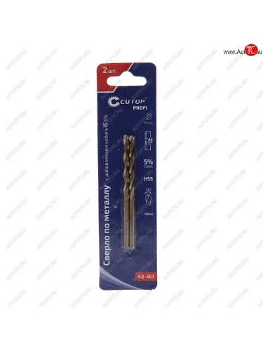 Сверло по металлу 3.1х65мм HSS CUTOP CUTOP 48-363