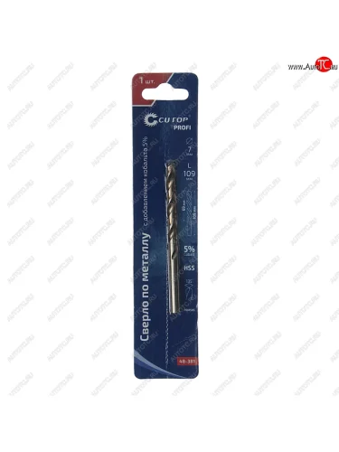 Сверло по металлу 7.0х109мм HSS Cobalt CUTOP CUTOP 48-381