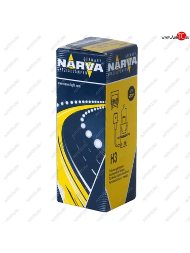 Лампа 24V H3 70W PK22s Standard NARVA NARVA 487003000