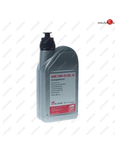 Масло трансмиссионное GETRIEBEOL GL-5 75W85 1л желтое FEBI FEBI 48785