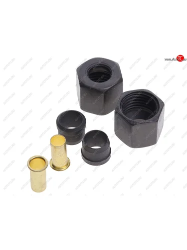 Ремкомплект трубки тормозной пластиковой d=8х1.0 (2гайки,2штуцера,2втулки) DT DT 4.90367