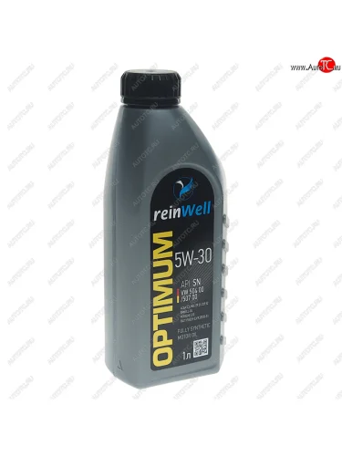 Масло моторное VW504507 5W30 синт.1л REINWELL REINWELL 4943