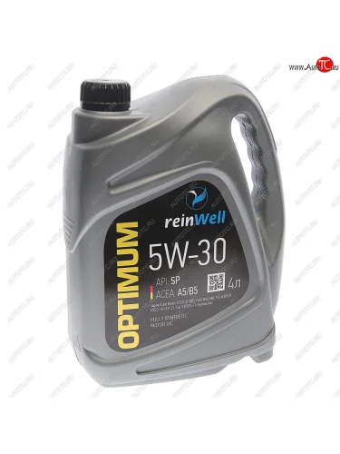 Масло моторное A5B5 5W30 синт.4л REINWELL REINWELL 4953