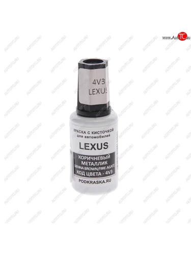 Краска с кистью 20мл TOYOTA LEXUS 4V3 PODKRASKA PODKRASKA 4v3