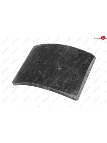 Накладка тормозной колодки МАЗ,ТО18Б задней Wшир.=140мм;Lдуги=202.5мм;hтолщ.=16мм АТИ АТИ Завод 500-3502105