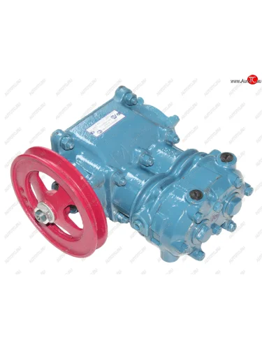 Компрессор МАЗ,УРАЛ дв.ЯМЗ (2 цилиндровый) жид. охлаж. шкив 172мм 210лмин. ПАНЕВЕЖИО АУРИДА PANEVEZIO AURIDA 500.3509015б1