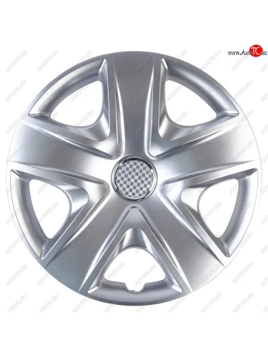 Колпак колеса R-17 серый SJS комплект 4шт. NO NAME 500 r-17