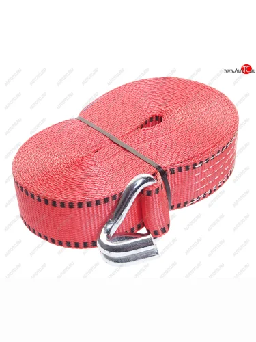 Стяжка крепления груза 8т 10м-50мм с крюком (без трещотки) ТМ Торговая марка 50-104lh