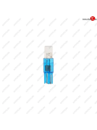 Лампа светодиодная 12V T5 W2x4.6d бесцокольная Blue MEGAPOWER MEGAPOWER-AUTOMOTIVE 50112b