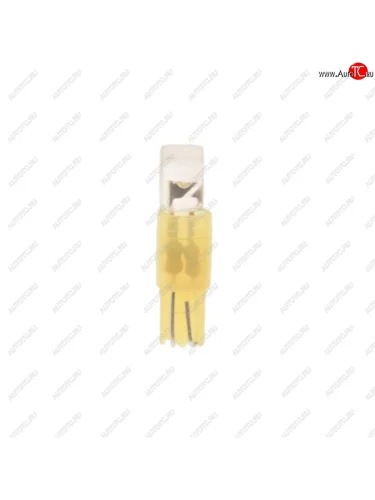 Лампа светодиодная 12V T5 W2x4.6d бесцокольная желтый MEGAPOWER MEGAPOWER-AUTOMOTIVE 50112y
