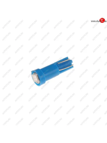 Лампа светодиодная 12V T5 W2x4.6d бесцокольная Blue MEGAPOWER MEGAPOWER-AUTOMOTIVE 50113b