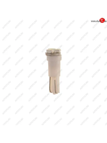 Лампа светодиодная 12V T5 W2x4.6d 6000K бесцокольная 3 светодиода MEGAPOWER MEGAPOWER-AUTOMOTIVE 50115w