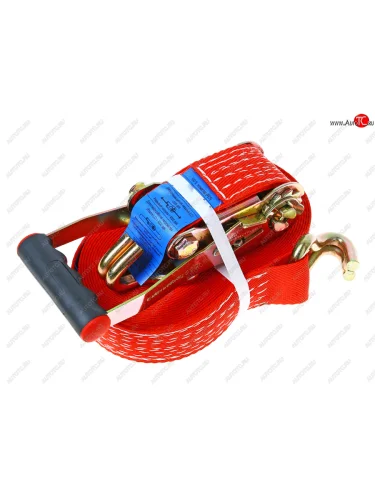 Стяжка крепления груза 4т 12м-50мм (полиэстер) с храповиком ТМ Торговая марка 50-124sus