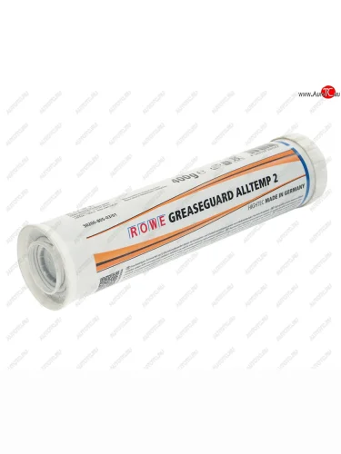 Смазка литиевая высокотемпературная HIGHTEC GREASEGUARD ALLTEMP 2 NLGI 2 400г картридж (синяя) ROWE ROWE 50200-0004-99