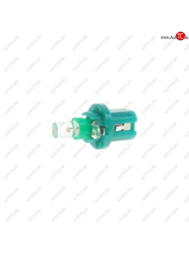 Лампа светодиодная 12V T5 W2x4.6d бесцокольная зеленый MEGAPOWER MEGAPOWER-AUTOMOTIVE 50212g