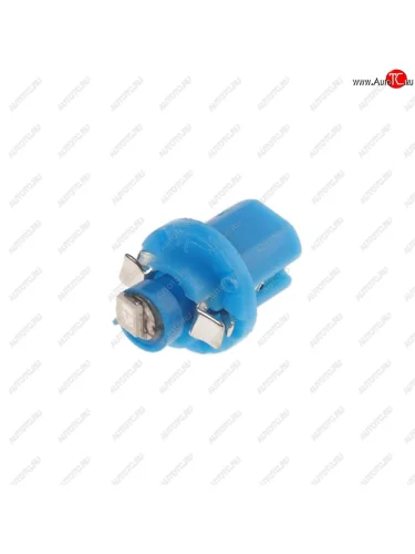 Лампа светодиодная 12V T5 W2x4.6d бесцокольная Blue MEGAPOWER MEGAPOWER-AUTOMOTIVE 50213b