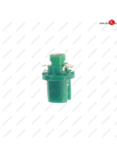 Лампа светодиодная 12V T5 W2x4.6d бесцокольная зеленый MEGAPOWER MEGAPOWER-AUTOMOTIVE 50213g