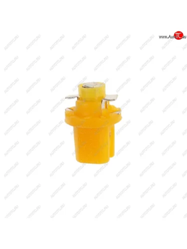 Лампа светодиодная 12V T5 W2x4.6d бесцокольная желтый MEGAPOWER MEGAPOWER-AUTOMOTIVE 50213y