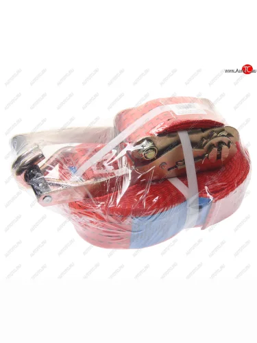 Стяжка крепления груза 5т 10м-50мм (полиэстер) с храповиком KR KR 50.25.3.0 (10 000)