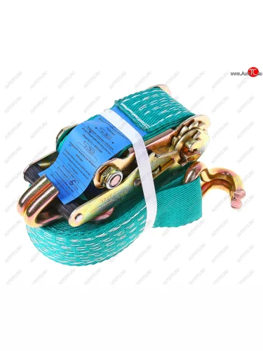 Стяжка крепления груза 4т 6м-50мм с храповиком ТМ Торговая марка 50-64sus