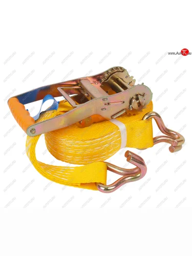 Стяжка крепления груза 4т 10м-50мм (полиэстер) с храповиком ТМ Торговая марка 50у-104p1н2