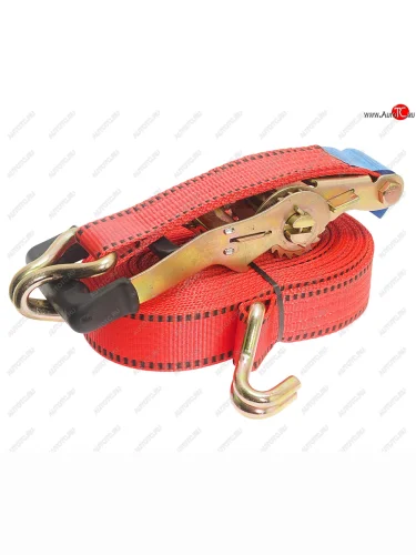 Стяжка крепления груза 4т 15м-50мм (усиленная) с храповиком ТМ Торговая марка 50у-154p1н2