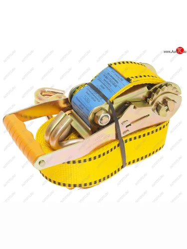 Стяжка крепления груза 4т 8м-50мм (полиэстер) с храповиком ТМ Торговая марка 50у-84p1н2