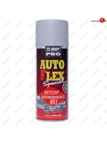 Антигравий серый аэрозоль 0.4л Autoflex U951 PRO BODY BODY 5100700030