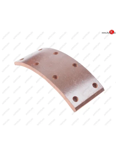 Накладка тормозной колодки ГАЗ-3307-08-09 передн.сверленая Wшир.=80мм;Lдуги=200мм;hтолщ.=11.18.3мм ФРИТЕКС 51-3502105-03