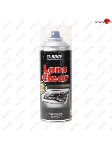 Лак для автомобильной оптики прозрачный аэрозоль 400мл BODY BODY 5230000000