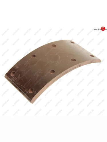 Накладка тормозной колодки ГАЗ-3307-08-09 задней сверленая Wшир.=100мм;Lдуги=200мм;hтолщ.=11.18.3мм ФРИТЕКС 53-3502105-03