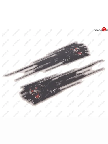 Наклейка виниловая Пантера (Street Life) 6.5х23см (2шт.) полноцветная AUTOSTICKERS AUTOSTICKERS 53462