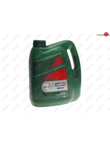 Масло трансмиссионное GL-4 80W85 мин.4л LUXE LUXE 537