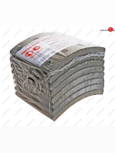 Накладка тормозной колодки МАЗ сверленая расточен.комплект 8шт. с заклепками ВАТИ ВАТИ 54326-3501105-02 r0