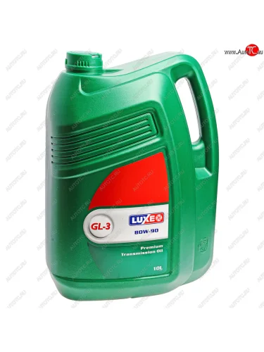 Масло трансмиссионное GL-3 80W90 мин.10л LUXE LUXE 544