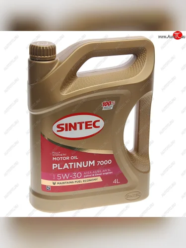 Масло моторное Platinum 7000 A5B5 5W30 синт.4л SINTEC SINTEC 600158