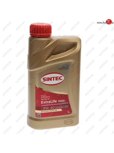 Масло моторное ExtraLife 7000 A3B4 5W40 синт.1л SINTEC SINTEC 600253