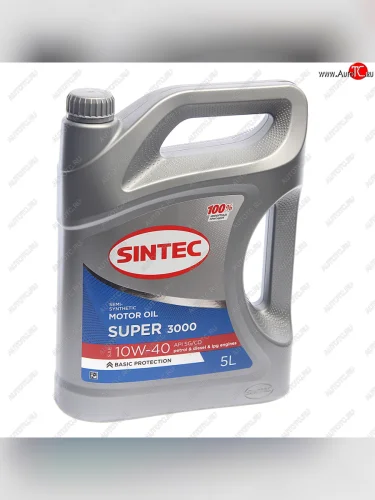 Масло моторное Super 3000 SGCD 10W40 псинт.5л SINTEC SINTEC 600293
