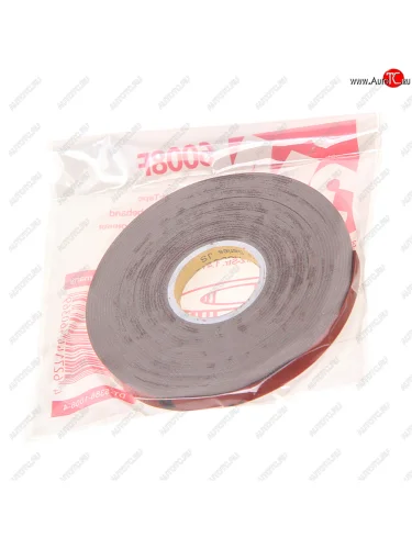 Скотч двухсторонний 6ммх5м серый втулка 3M 3M 6008f-06