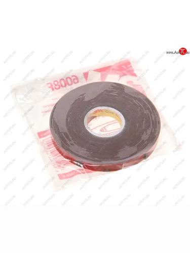 Скотч двухсторонний 8ммх5м серый втулка 3M 3M 6008f-08